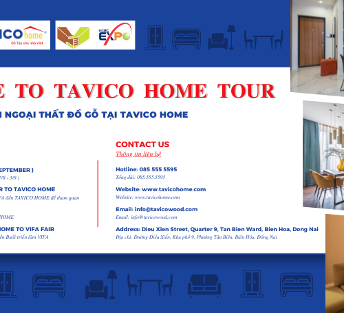 WELCOME TO TAVICO HOME TOUR – BUỔI THAM QUAN NỘI NGOẠI THẤT ĐỒ GỖ TAVICO HOME